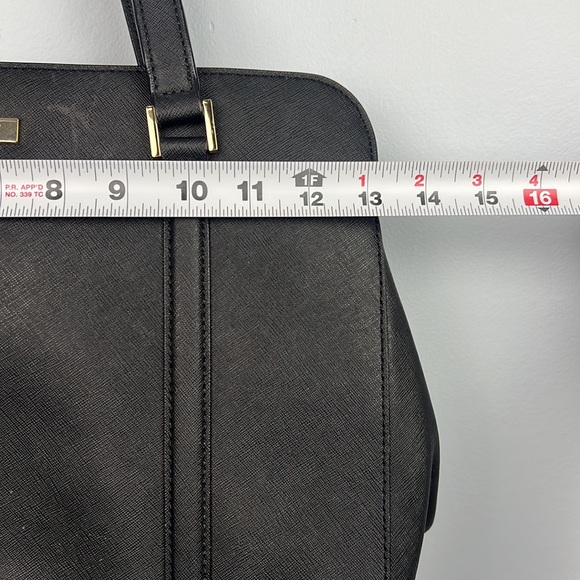 Kate Spade Newbury Lane Miles Black Saffiano Leather Shoulder Bag - Picture 4 of 9